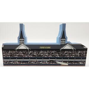 Churchill Downs Twin Spires Wood Block Derby Memento "1876-2005"